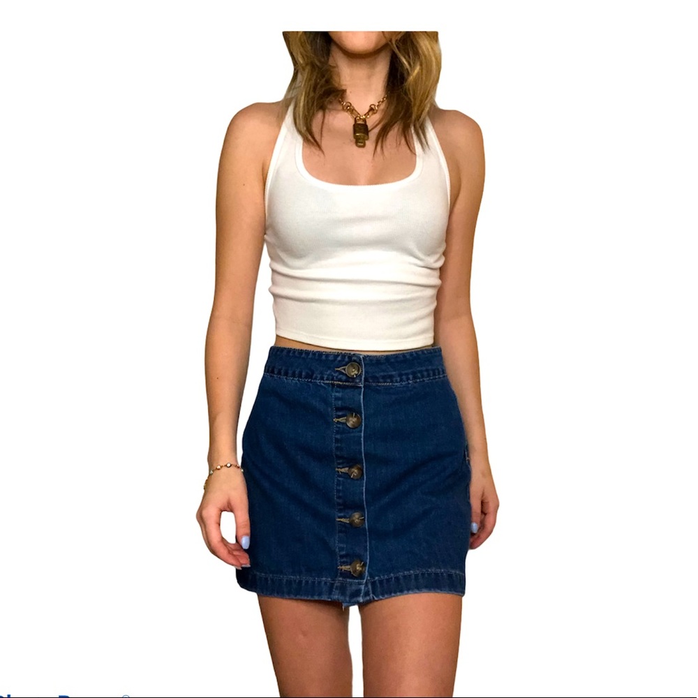 MINI SKIRT🤍